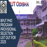 BPUT PhD Program Provisional Selection List Out For 2025